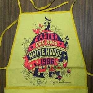 White House Easter Egg Roll 1996 Apron
